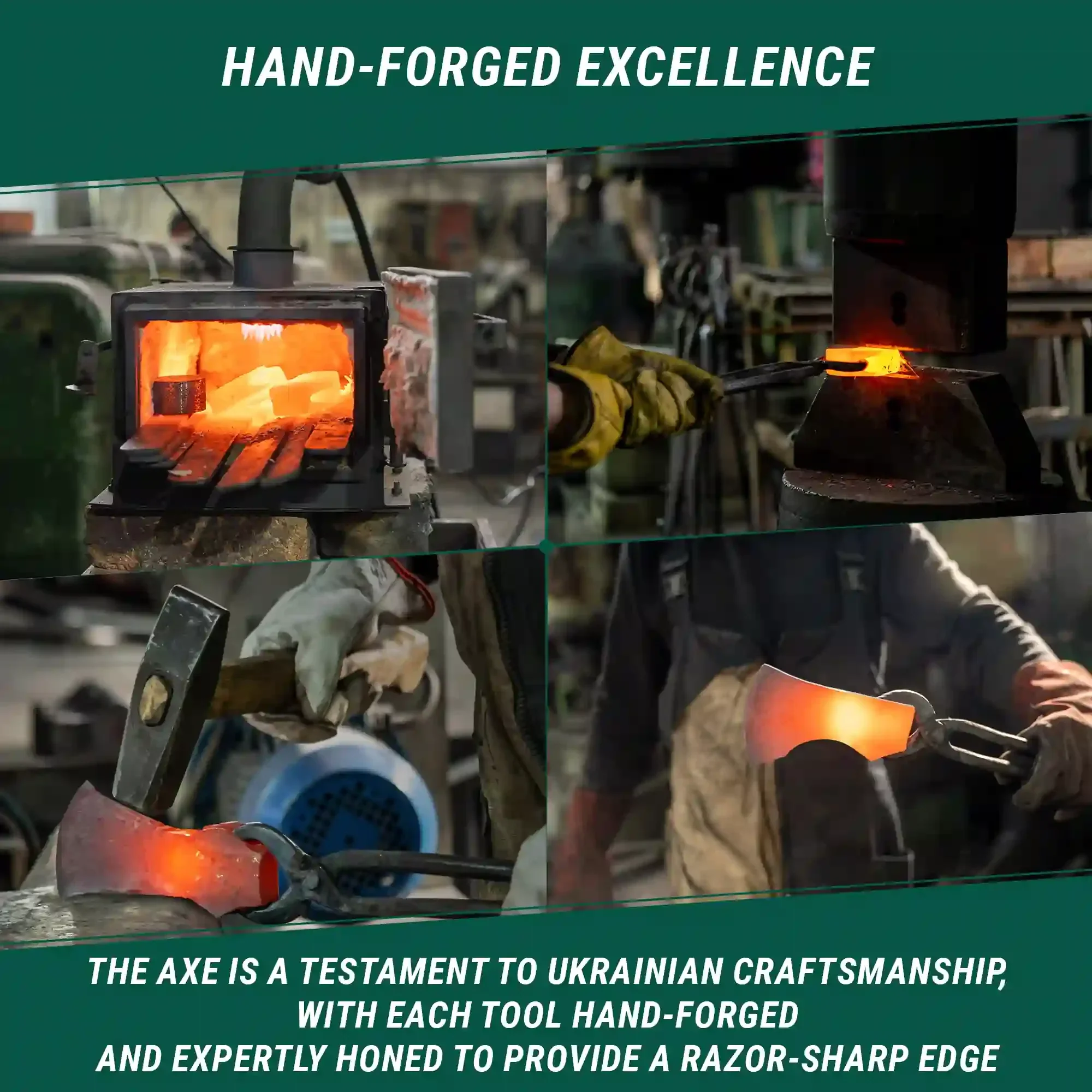 Carving Axe with a Curved Blade - Image 4