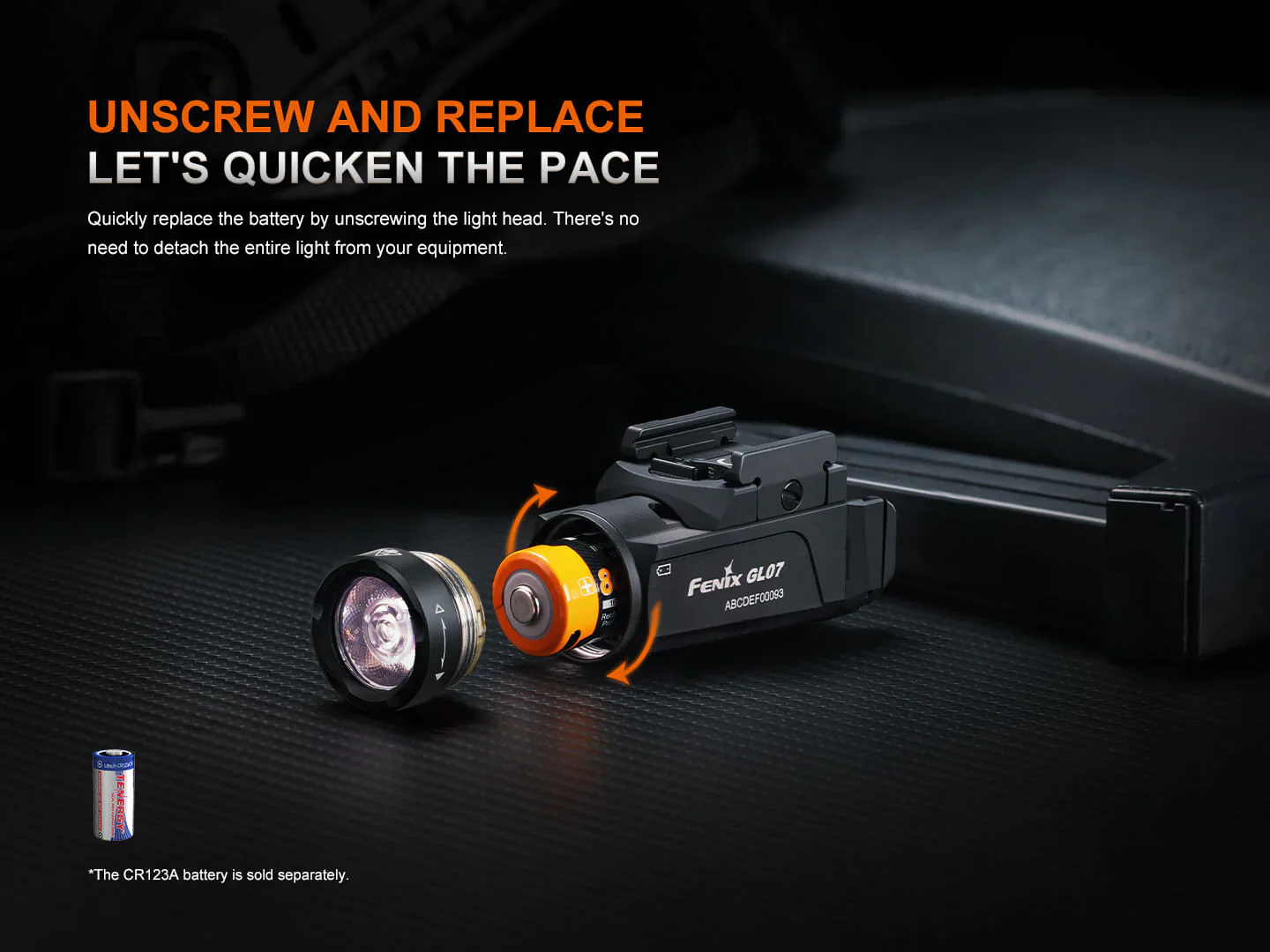 Fenix GL07 Quick Release  Light - Image 14