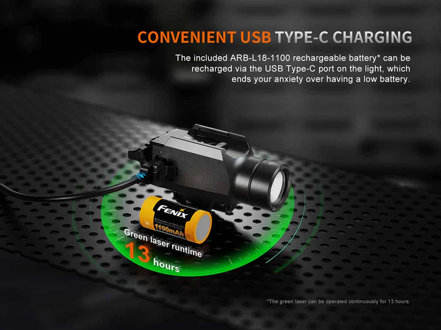 Fenix GL23R Rechargeable (Pew Pew) Light - Image 12