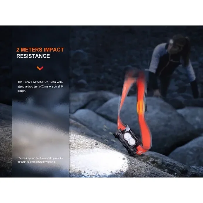 Fenix HM65R-T V2 Rechargeable Lightweight Trail Running Headlamp - Image 17
