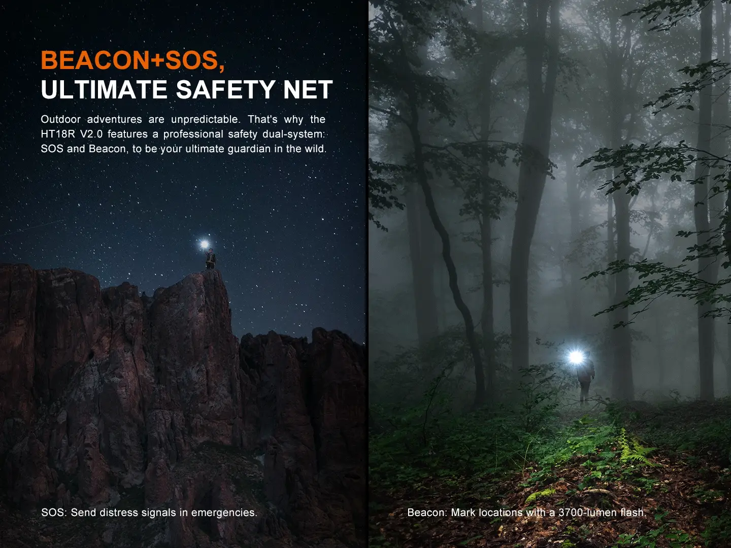 Fenix HT18R V2 Long-Range Hunting Flashlight - Image 7