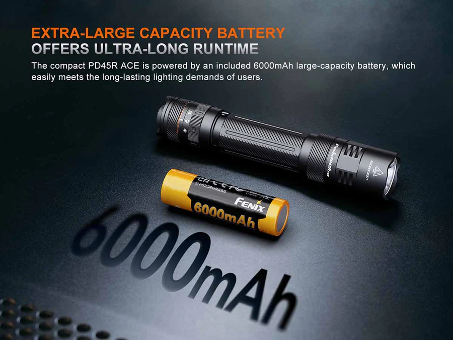 Fenix PD45R ACE Rechargeable LED Flashlight - Image 9