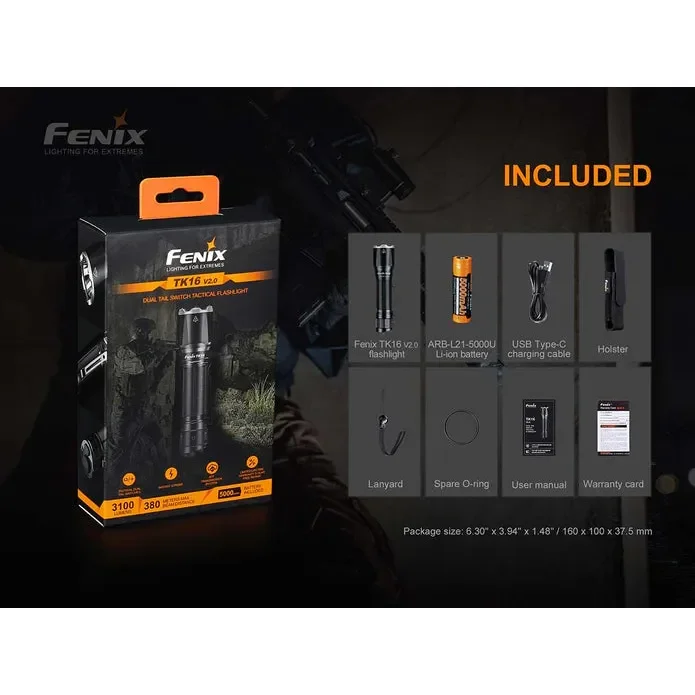 Fenix TK16 V2.0 Flashlight - 3100 Lumens - Image 16