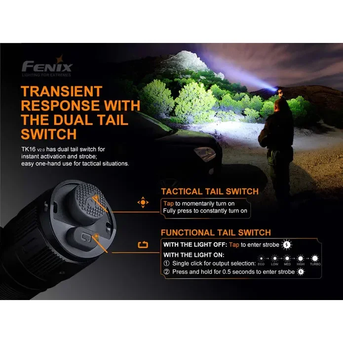 Fenix TK16 V2.0 Flashlight - 3100 Lumens - Image 9