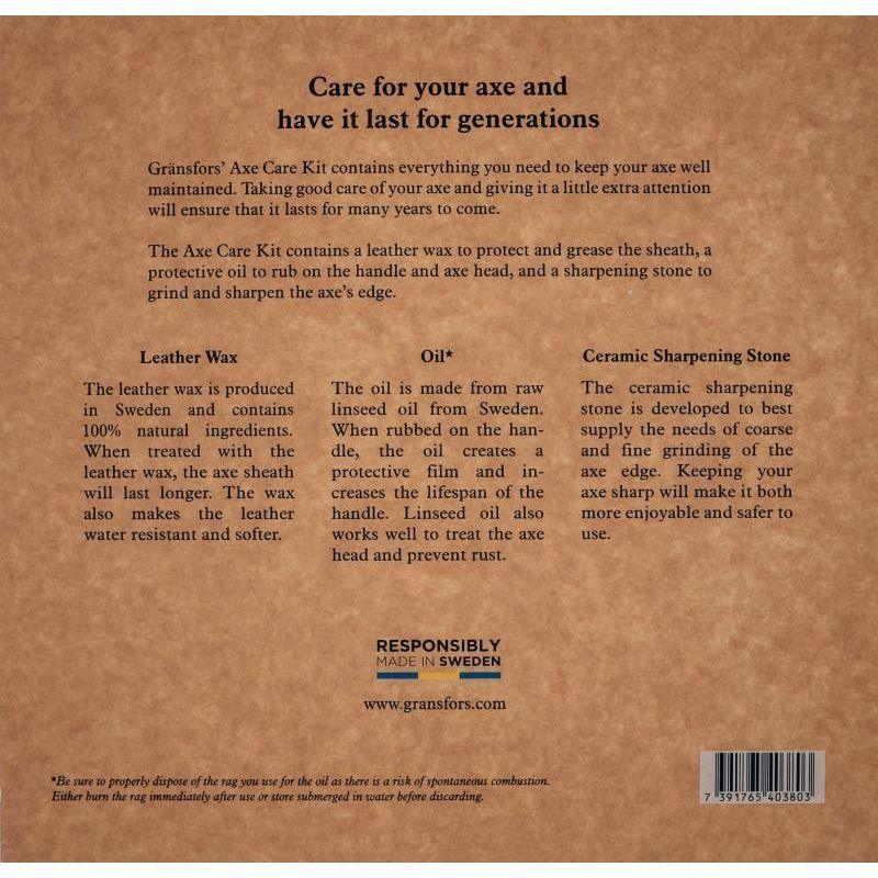 Gränsfors’ Axe Care Kit - Image 3