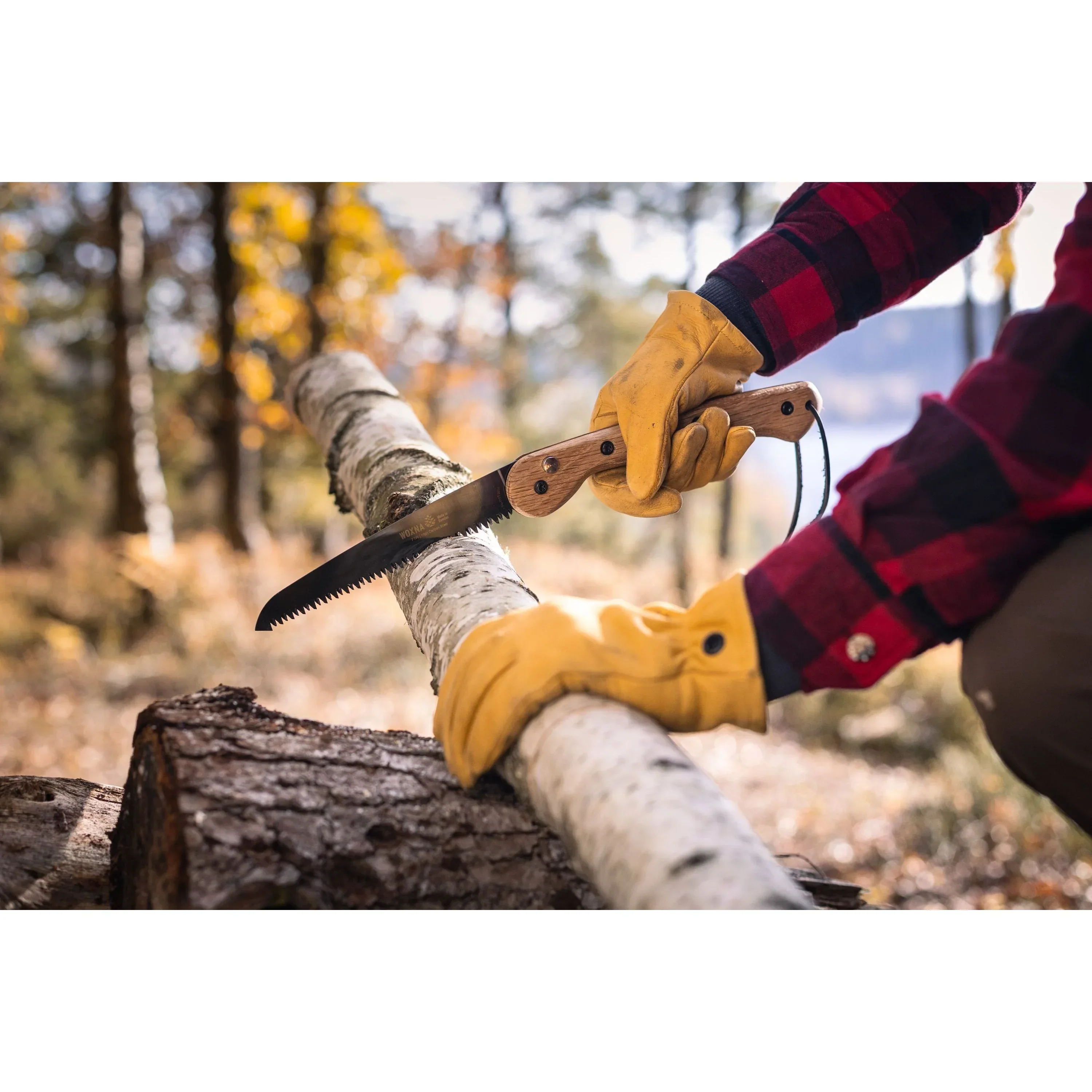 Hälsing Foldable Saw 180mm / 7 inches - Oak & High Carbon Steel - Image 11