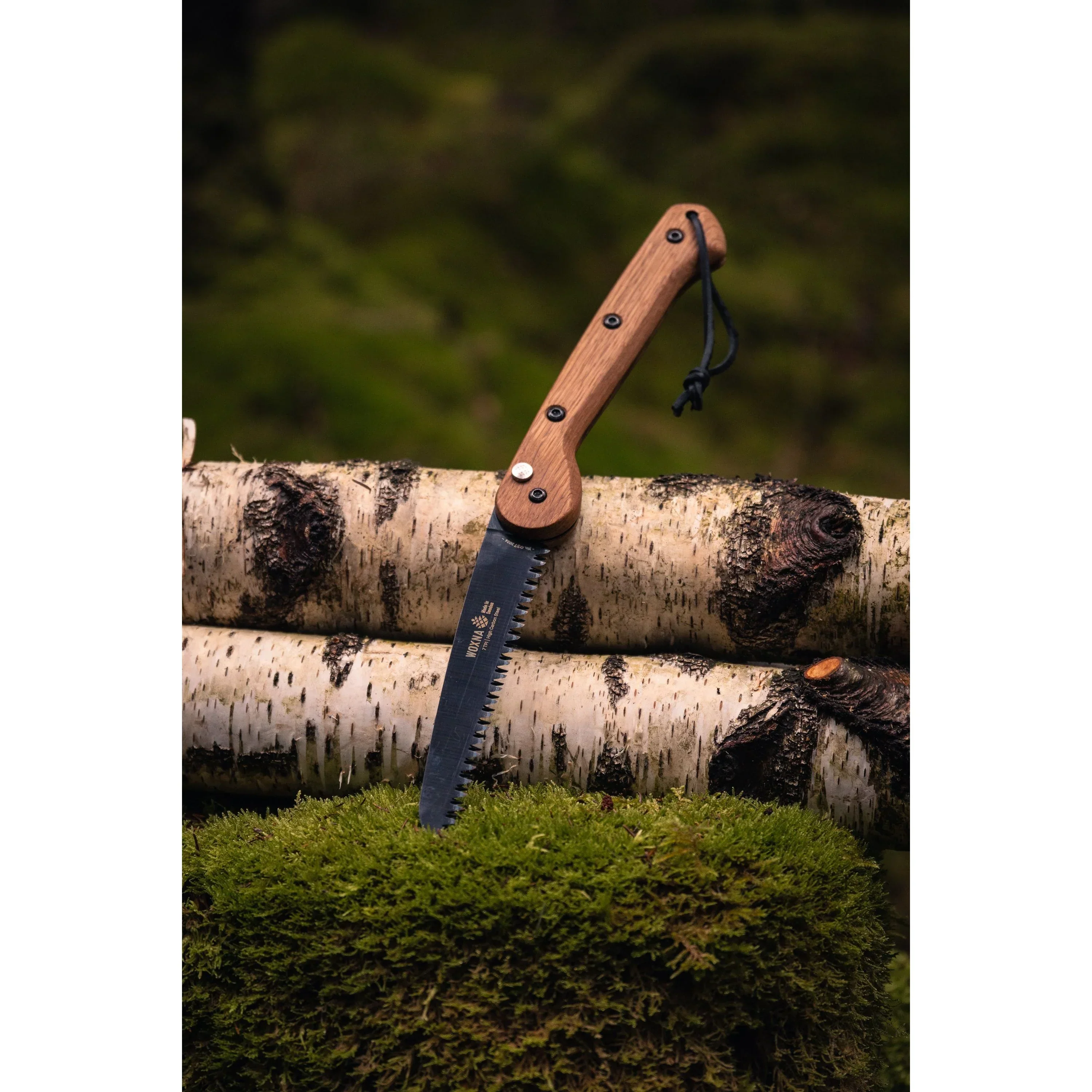 Hälsing Foldable Saw 180mm / 7 inches - Oak & High Carbon Steel - Image 15