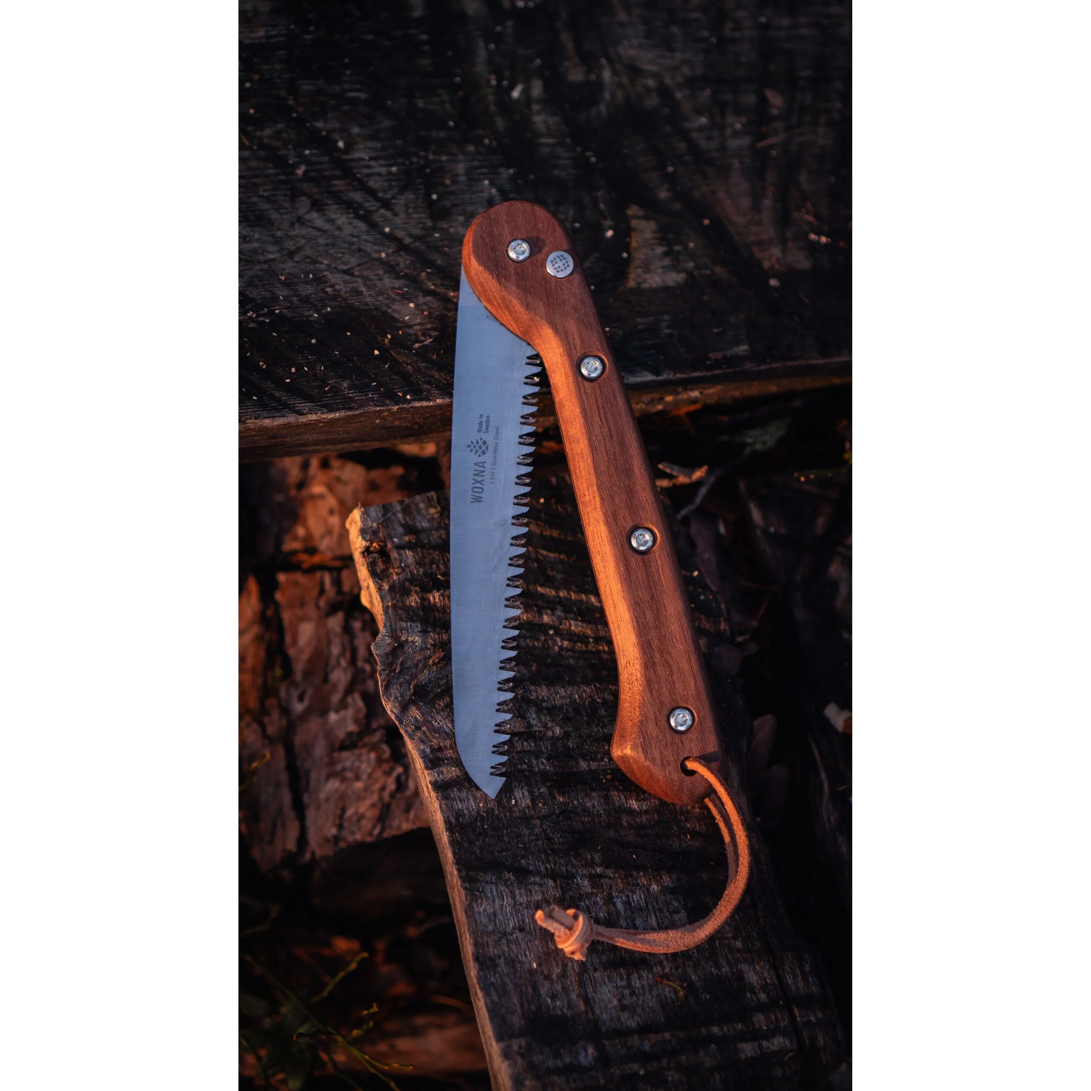 Ljusnan Foldable Saw 180mm / 7 inches - Walnut & Stainless Steel - Image 15