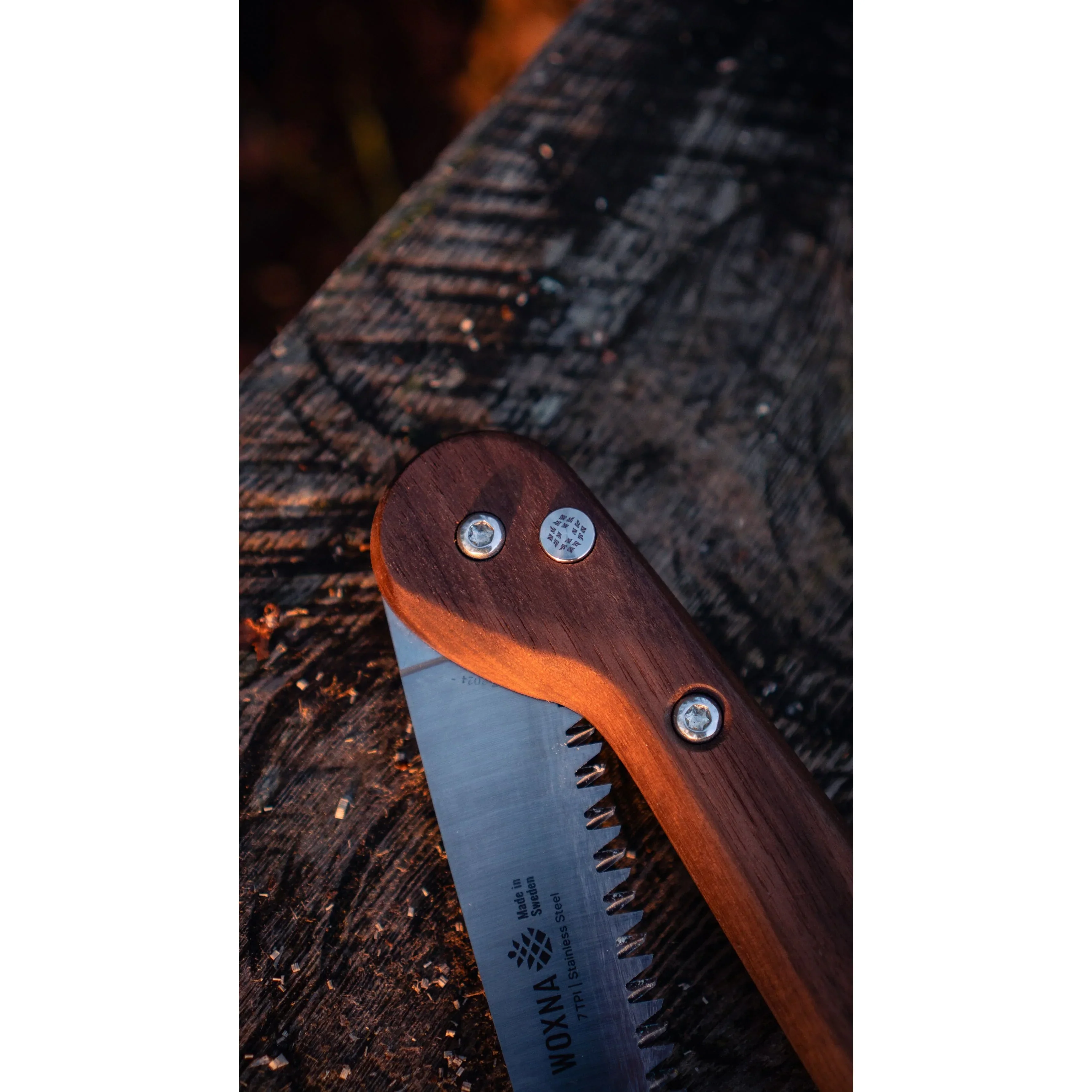 Ljusnan Foldable Saw 180mm / 7 inches - Walnut & Stainless Steel - Image 16
